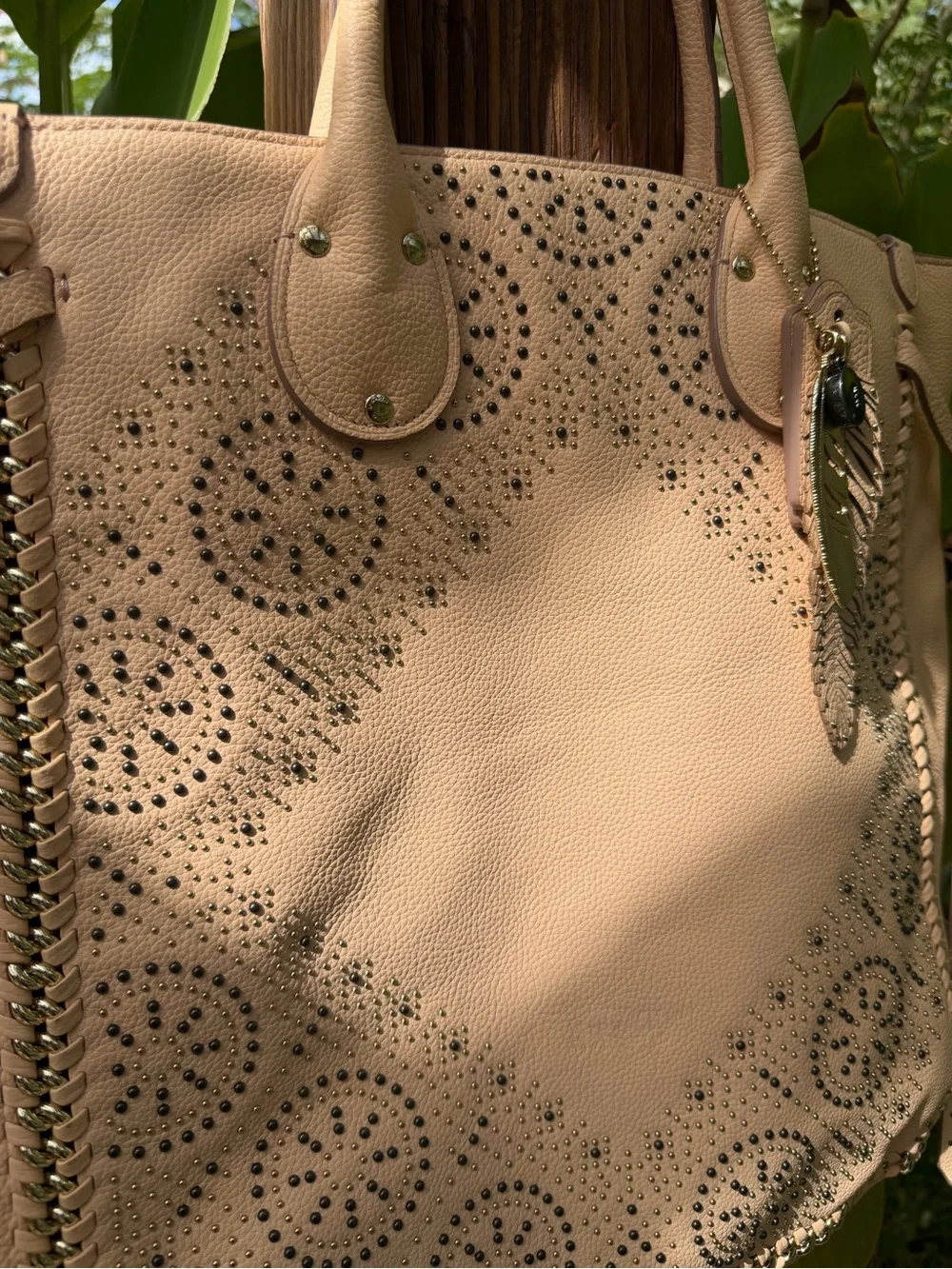 Rare limited-edition Coach Whiplash Studded Tall Tatum Tote